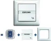 Busch Jäger Klingel Komplettset mit Wippe 2506 N/KI-914 Produktbild-Vorschau 1