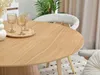 Kulatý jídelní stůl 120 cm DONIS - dub Náhled obrázku produktu 6