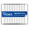 Grillrost 386/570 x 308 mm Ausziehbar Universal Ofengitter Produktbild-Vorschau 1