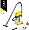 Aspirateur cuve eau et poussière 19l 1000w jaune - Karcher Voir les images du produit 16