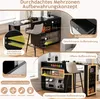 okwish Moderner Sideboard Stauraum und Produktbild-Vorschau 3