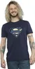 DC Comics - T-Shirt für Herren BI45371 (XL) (Marineblau) Produktbild-Vorschau 2
