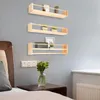 3*Étagères à livres 58*12*10cm Étagères murales pour Voir les images du produit 3