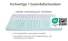 MALIE 7 ZONEN - H3 140x200 Kaltschaum Matratze Produktbild-Vorschau 4