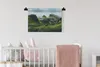 MuchoWow® Wandteppich Wandbehang Blick von den Bergen auf Produktbild-Vorschau 2
