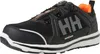 A single black and orange work shoe is shown against a white background. Produktbild-Vorschau