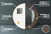 Spiegel Rund mit Aufdruck - Wandspiegel Design Wandmontage Produktbild-Vorschau 6