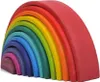 Regenbogen Holzregenbogen Stapelbogen Motorikspielzeug Produktbild-Vorschau 1