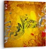 Bild auf Leinwand - Leinwandbild - Musik Konzert Spaß Blume Produktbild-Vorschau 1