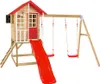 Zwerkules Lolla 3 Kinder Stelzenhaus mit Rutsche und Produktbild-Vorschau 1