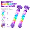 Bunte LED-Wasserpistole, Feuerwerk-Wasserpistole Spielzeug, Produktbild-Vorschau 3