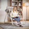 Ensemble de mobilier de jardin SoBuy : fauteuil suspendu, Voir les images du produit 4