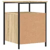 vidaXL Nachttisch Sonoma-Eiche 44x45x60 cm Holzwerkstoff Produktbild-Vorschau 2