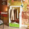 SoBuy KMB109-W Kindergarderobe mit 2 Haken & Boxen, Produktbild-Vorschau 2