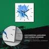 Coloray Uhr auf Leinwand 30x30 cm Wand Uhr Dekoration Produktbild-Vorschau 5