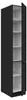 Küchen Hochschrank 40 cm SIENA Schwarz Küchenzeile Produktbild-Vorschau 2