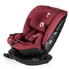 A red car seat on a white background. Voir les images du produit