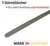 Fomax Ledergürtel Stilvoller Herren Veloursledergürtel, 3,8 Produktbild-Vorschau 6