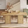 Tavolo da pranzo Tribesigns per 4 persone, 100*100 cm Anteprima dell’immagine prodotto 5