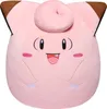 A plush toy of the Pokemon character Clefairy, shown from the front against a white background. Voir les images du produit