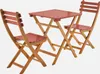 sweeek - Gartentisch aus Akazienholz, 2 Klappstühle - Produktbild-Vorschau 4