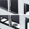 relaxdays Carrello portavivande BARON argento 70,0 x 40,0 x Anteprima dell’immagine prodotto 8