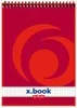 Herlitz Spiralnotizblock x.book DIN A7 50 Blatt kariert Produktbild-Vorschau 2