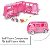 BABY born Minis - Wohnmobil, aufklappbarer Wohnwagen für Produktbild-Vorschau 2