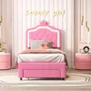 INONEFT Kinderbett 90x200 cm mit LED, Einzelbett mit Produktbild-Vorschau 6