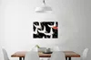 MuchoWow® Poster Kranich - Rot - Weiß - Japandi 60x40 cm - Produktbild-Vorschau 2