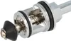 A close-up, studio shot of a plumbing valve component. Produktbild-Vorschau