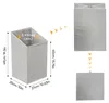 Panier à linge basculant avec panier amovible, en chêne Voir les images du produit 3