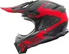Germot GM 540 Motocross Helm, schwarz matt/grau/rot, M Produktbild-Vorschau 2