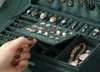Soulima 21954, Schmuckkästchen, Organizer für Schmuck, grün Produktbild-Vorschau 7