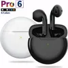 A product shot of two wireless earbuds cases, one black and one white, with earbuds in the black case. Produktbild-Vorschau