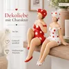 Gilde Kantensitzerfigur, Badenixe, "Becky", gepunktet, Produktbild-Vorschau 7