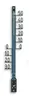 A thermometer against a white background. Náhled obrázku produktu