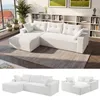 GLP Modulares Ecksofa 256 cm aus Cord, 4-Sitzer mit Produktbild-Vorschau 14