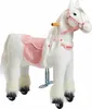 Pferd mit Rollen von Ponnie Tiara S mit rosa Sattel Produktbild-Vorschau 1
