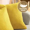 Blumtal 2er Set Kissenbezug 60x60 cm Chenille - Kuscheliges Produktbild-Vorschau 2