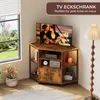 TV Lowboard Eckschrank mit LED Beleuchtung, Produktbild-Vorschau 5