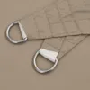 Voile de parasol tissu oxford triangulaire 3x4x5 m taupe Voir les images du produit 6