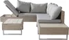 Parrot Uncle Salon de jardin en poly rotin pour 4-5 Voir les images du produit 11