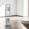 Zestaw Stojak Na Papier Toaletowy+ Szczotka Do Wc Srebrny Podgląd zdjęcia produktu 13