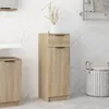 vidaXL Kúpeľňová skrinka Sonoma dub 32x33,5x90 cm materiál Náhľad obrázku produktu 2