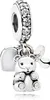 Pandora 792100CZ Charm-Anhänger Baby Teddybär Sterling Produktbild-Vorschau 1