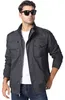 Übergangsjacke Herren Stehkragen Cargo Militär Outdoor Produktbild-Vorschau 6