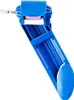 A blue drill bit sharpener is shown against a white background. Produktbild-Vorschau