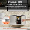 SucceBuy 863x482mm Double BBQ Zugang Tür, Edelstahl Flush Produktbild-Vorschau 4