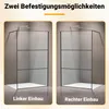 Jayseuw Duschabtrennung 100X200cm Duschwand für Dusche Produktbild-Vorschau 5